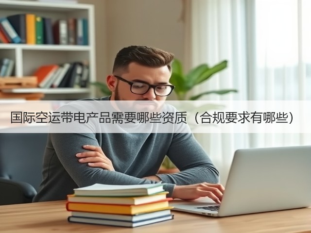 国际空运带电产品需要哪些资质(合规要求有哪些)(图2) 国际空运带电产品需要哪些资质(合规要求有哪些)(图2)