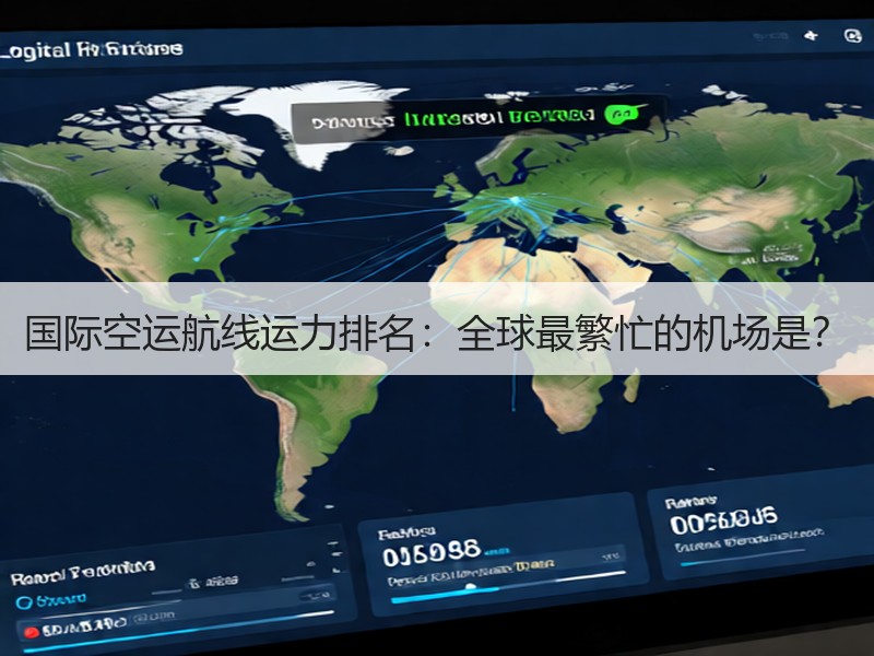 国际空运航线运力排名:全球最繁忙的机场是? 国际空运航线运力排名:全球最繁忙的机场是?