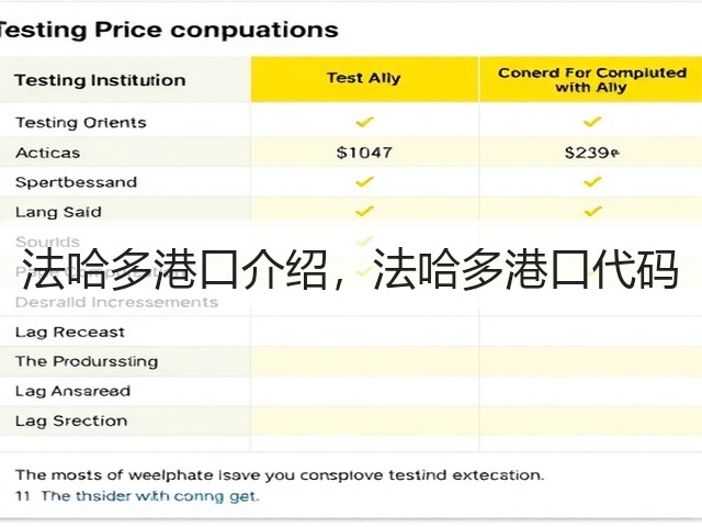 法哈多港口介绍,法哈多港口代码(图1) 法哈多港口介绍,法哈多港口代码(图1)