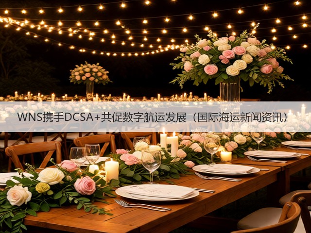 WNS携手DCSA+共促数字航运发展(国际海运新闻资讯)(图2) WNS携手DCSA+共促数字航运发展(国际海运新闻资讯)(图2)