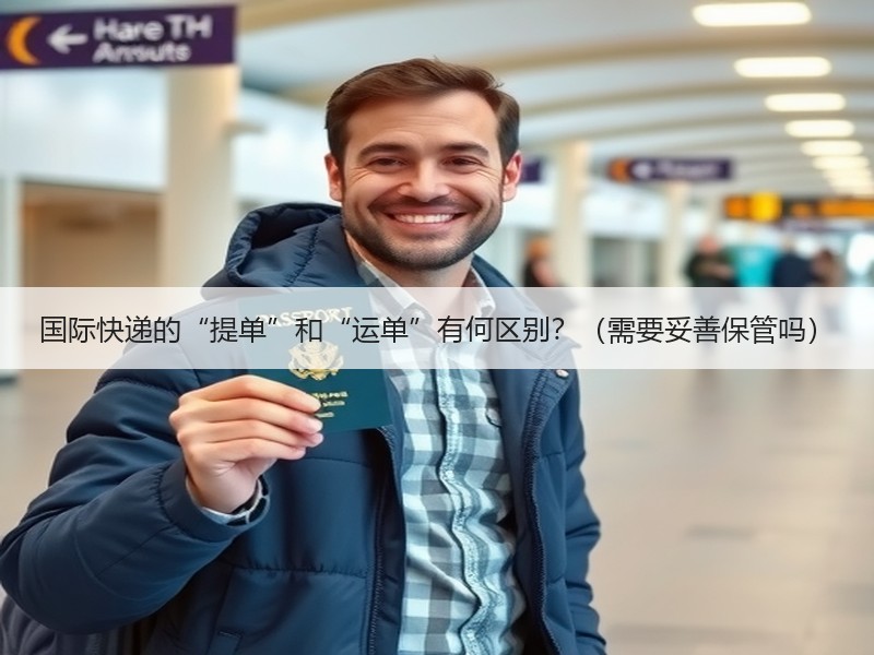 国际快递的“提单”和“运单”有何区别?(需要妥善保管吗) 国际快递的“提单”和“运单”有何区别?(需要妥善保管吗)