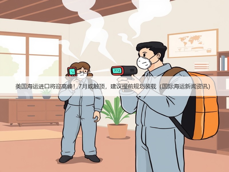 美国海运进口将迎高峰!7月或触顶,建议提前规划装载(国际海运新闻资讯) 美国海运进口将迎高峰!7月或触顶,建议提前规划装载(国际海运新闻资讯)