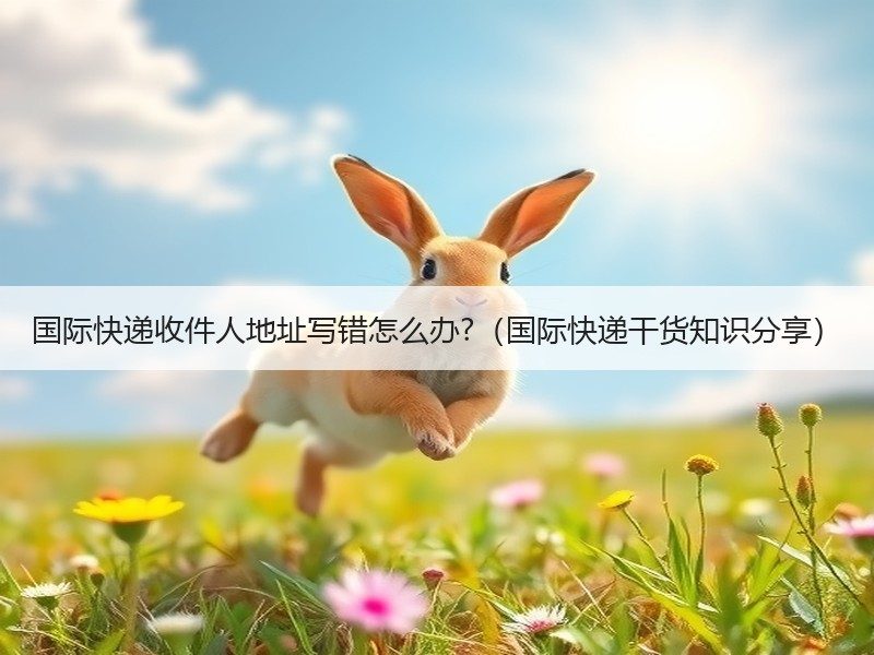 国际快递收件人地址写错怎么办?(国际快递干货知识分享) 国际快递收件人地址写错怎么办?(国际快递干货知识分享)