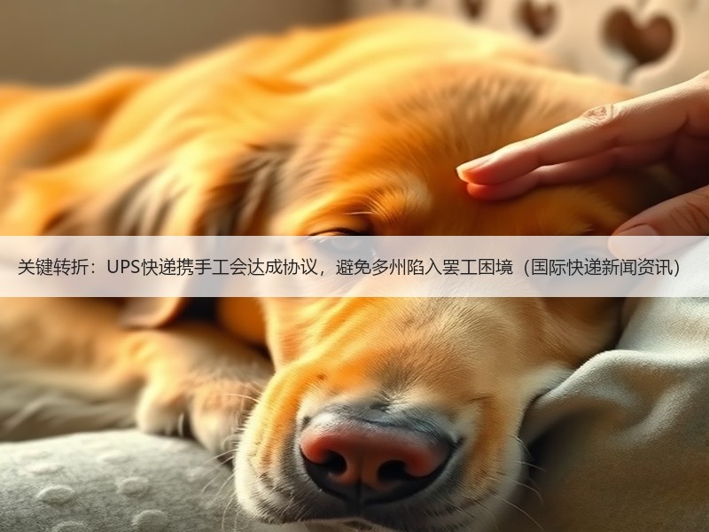 关键转折:UPS快递携手工会达成协议,避免多州陷入罢工困境(国际快递新闻资讯) 关键转折:UPS快递携手工会达成协议,避免多州陷入罢工困境(国际快递新闻资讯)