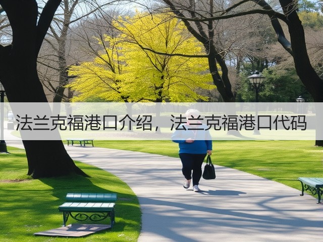 法兰克福港口介绍,法兰克福港口代码(图2) 法兰克福港口介绍,法兰克福港口代码(图2)