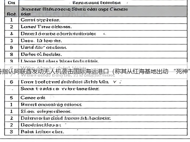 苏丹指认阿联酋发动无人机袭击国际海运港口（称其从红海基地出动 “死神”）(图2)