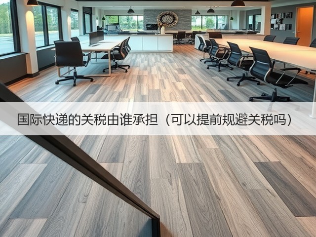 国际快递的关税由谁承担(可以提前规避关税吗)(图2) 国际快递的关税由谁承担(可以提前规避关税吗)(图2)