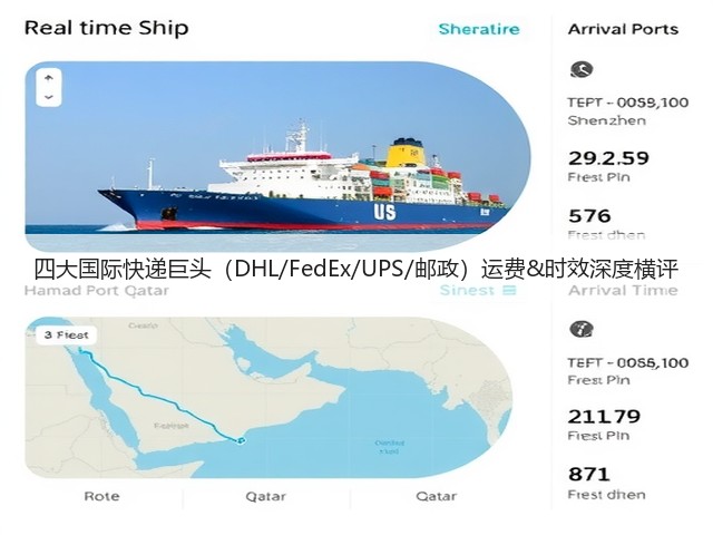 四大国际快递巨头（DHL/FedEx/UPS/邮政）运费&时效深度横评(图2)