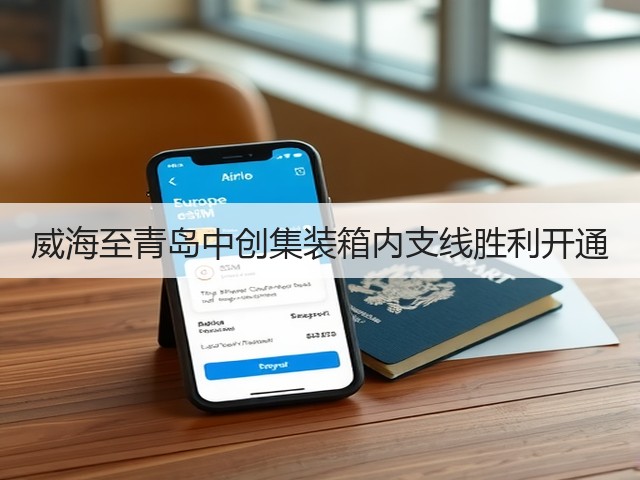 威海至青岛中创集装箱内支线胜利开通(图2) 威海至青岛中创集装箱内支线胜利开通(图2)