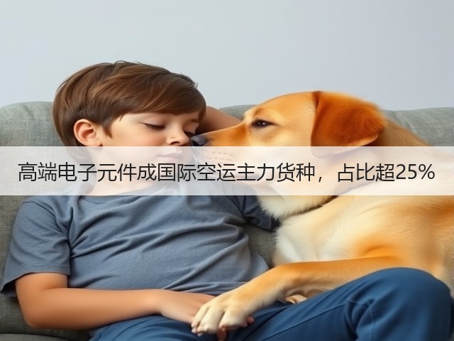 高端电子元件成国际空运主力货种,占比超25%(图2) 高端电子元件成国际空运主力货种,占比超25%(图2)