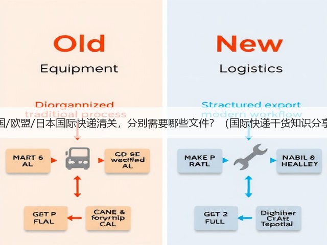 美国/欧盟/日本国际快递清关，分别需要哪些文件？（国际快递干货知识分享）(图1)
