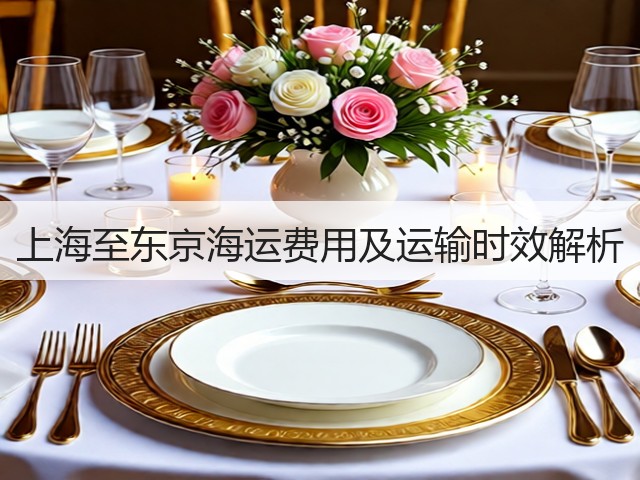 上海至东京海运费用及运输时效解析(图1) 上海至东京海运费用及运输时效解析(图1)