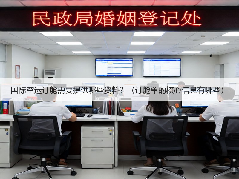 国际空运订舱需要提供哪些资料?(订舱单的核心信息有哪些) 国际空运订舱需要提供哪些资料?(订舱单的核心信息有哪些)