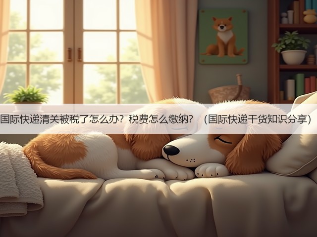 国际快递清关被税了怎么办？税费怎么缴纳？（国际快递干货知识分享）(图1)