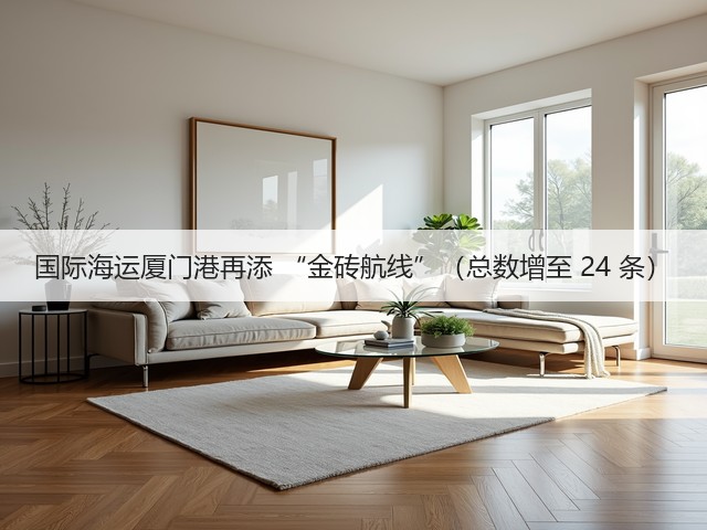 国际海运厦门港再添 “金砖航线”(总数增至 24 条)(图2) 国际海运厦门港再添 “金砖航线”(总数增至 24 条)(图2)