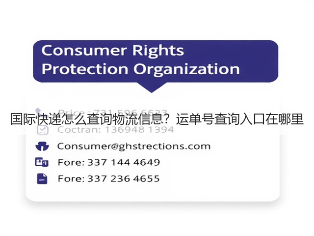 国际快递怎么查询物流信息?运单号查询入口在哪里(图2) 国际快递怎么查询物流信息?运单号查询入口在哪里(图2)