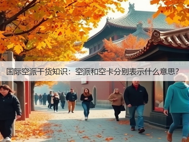 国际空派干货知识:空派和空卡分别表示什么意思?(图1) 国际空派干货知识:空派和空卡分别表示什么意思?(图1)