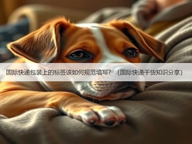国际快递包装上的标签该如何规范填写?(国际快递干货知识分享)(图1) 国际快递包装上的标签该如何规范填写?(国际快递干货知识分享)(图1)