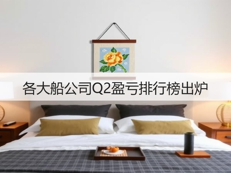 各大船公司Q2盈亏排行榜出炉 各大船公司Q2盈亏排行榜出炉
