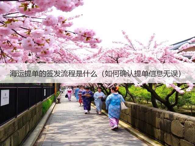 海运提单的签发流程是什么(如何确认提单信息无误)(图2) 海运提单的签发流程是什么(如何确认提单信息无误)(图2)