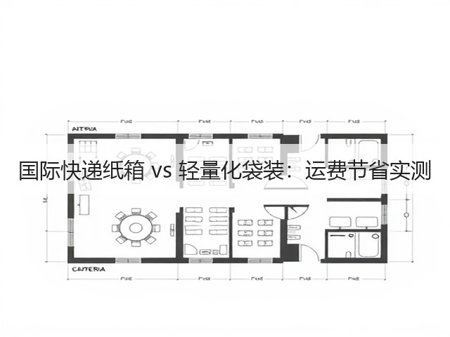 国际快递纸箱 vs 轻量化袋装：运费节省实测(图2)