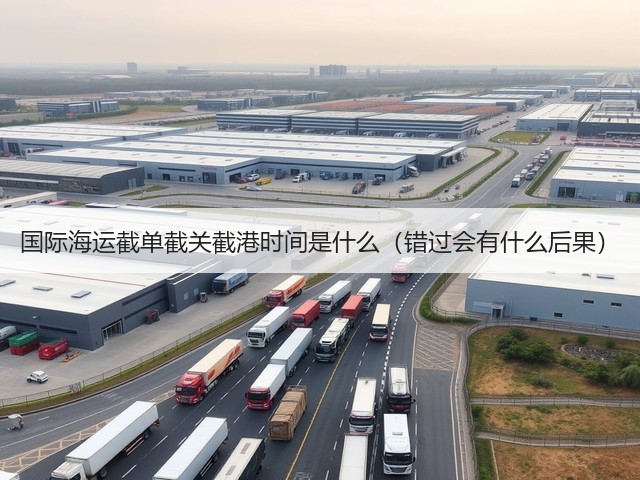 国际海运截单截关截港时间是什么(错过会有什么后果)(图2) 国际海运截单截关截港时间是什么(错过会有什么后果)(图2)