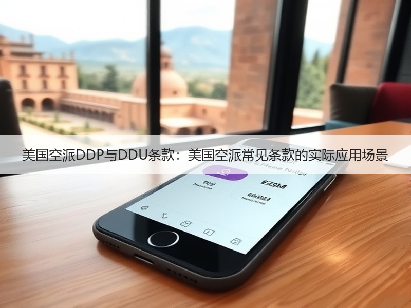 美国空派DDP与DDU条款:美国空派常见条款的实际应用场景 美国空派DDP与DDU条款:美国空派常见条款的实际应用场景