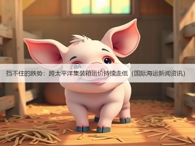挡不住的跌势:跨太平洋集装箱运价持续走低(国际海运新闻资讯)(图2) 挡不住的跌势:跨太平洋集装箱运价持续走低(国际海运新闻资讯)(图2)