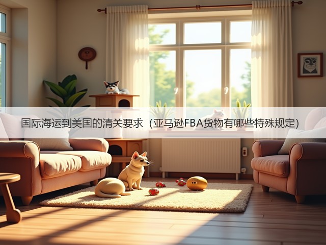 国际海运到美国的清关要求（亚马逊FBA货物有哪些特殊规定）(图1)