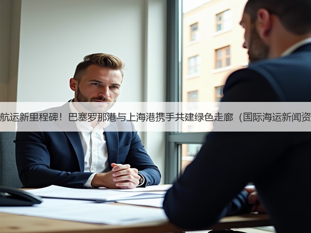 绿色航运新里程碑!巴塞罗那港与上海港携手共建绿色走廊(国际海运新闻资讯)(图2) 绿色航运新里程碑!巴塞罗那港与上海港携手共建绿色走廊(国际海运新闻资讯)(图2)