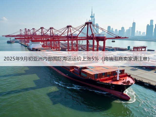 2025年9月初亚洲内部国际海运运价上涨5%(跨境电商卖家请注意)(图2) 2025年9月初亚洲内部国际海运运价上涨5%(跨境电商卖家请注意)(图2)