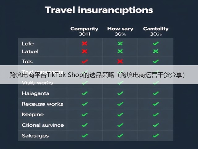 跨境电商平台TikTok Shop的选品策略(跨境电商运营干货分享)(图1) 跨境电商平台TikTok Shop的选品策略(跨境电商运营干货分享)(图1)