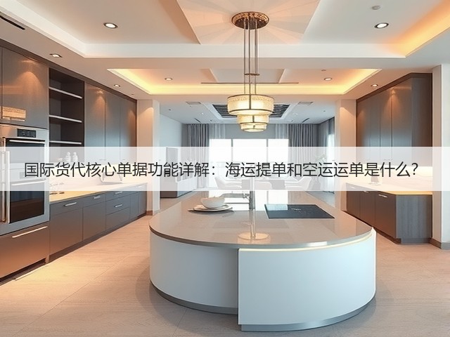 国际货代核心单据功能详解:海运提单和空运运单是什么?(图2) 国际货代核心单据功能详解:海运提单和空运运单是什么?(图2)