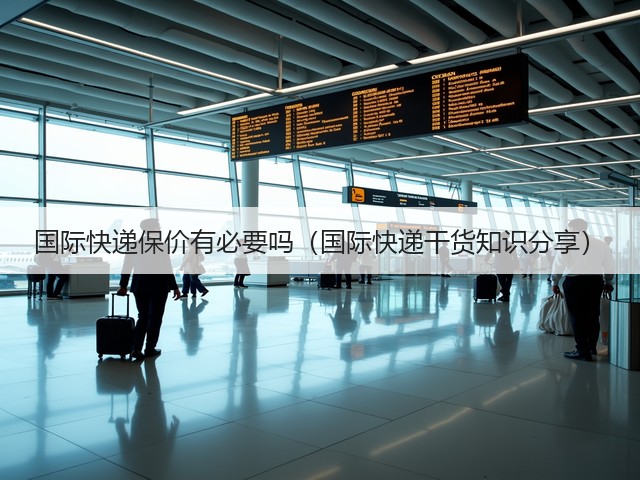 国际快递保价有必要吗(国际快递干货知识分享)(图1) 国际快递保价有必要吗(国际快递干货知识分享)(图1)