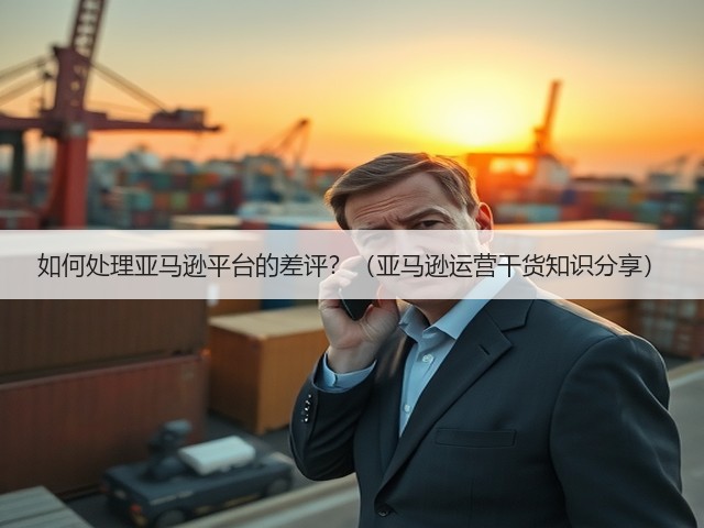 如何处理亚马逊平台的差评?(亚马逊运营干货知识分享)(图1) 如何处理亚马逊平台的差评?(亚马逊运营干货知识分享)(图1)