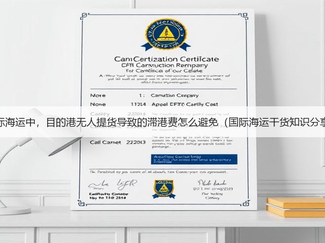 国际海运中，目的港无人提货导致的滞港费怎么避免（国际海运干货知识分享）(图2)