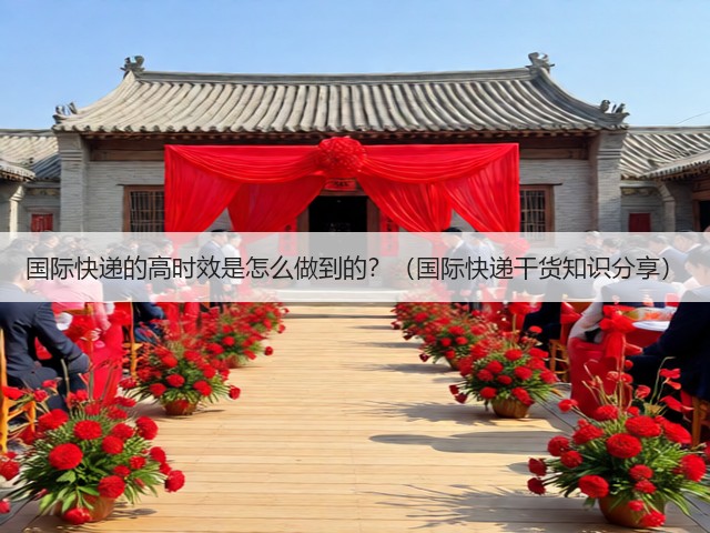 国际快递的高时效是怎么做到的？（国际快递干货知识分享）(图2)