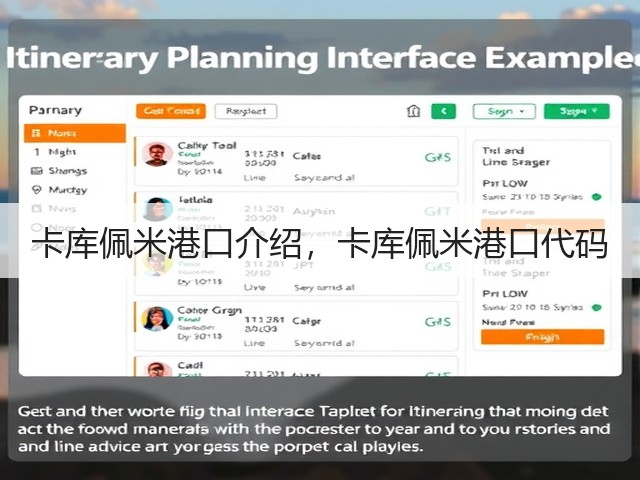 卡库佩米港口介绍,卡库佩米港口代码(图2) 卡库佩米港口介绍,卡库佩米港口代码(图2)