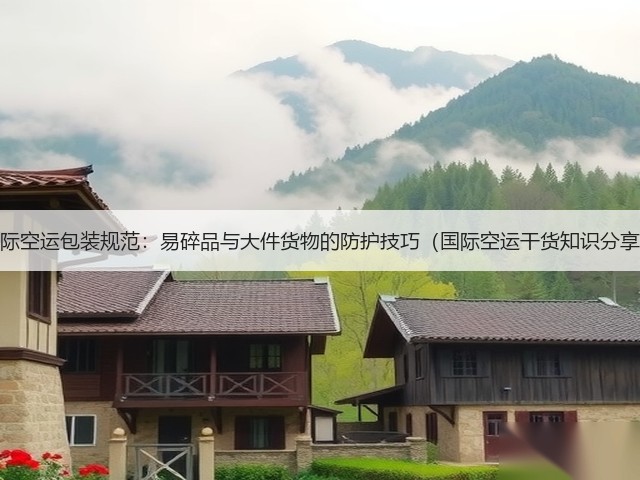 国际空运包装规范:易碎品与大件货物的防护技巧(国际空运干货知识分享)(图1) 国际空运包装规范:易碎品与大件货物的防护技巧(国际空运干货知识分享)(图1)