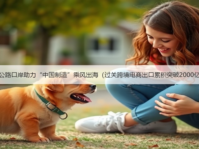 珠海公路口岸助力“中国制造”乘风出海（过关跨境电商出口累积突破2000亿元）(图2)