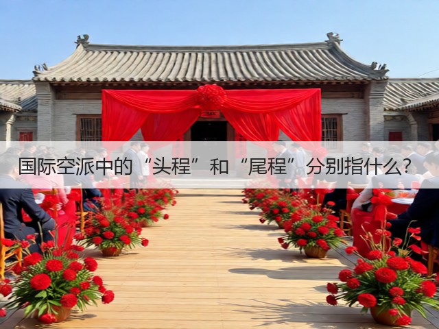 国际空派中的“头程”和“尾程”分别指什么?(图2) 国际空派中的“头程”和“尾程”分别指什么?(图2)