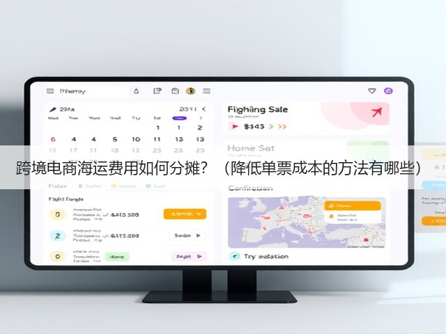 跨境电商海运费用如何分摊？（降低单票成本的方法有哪些）(图2)
