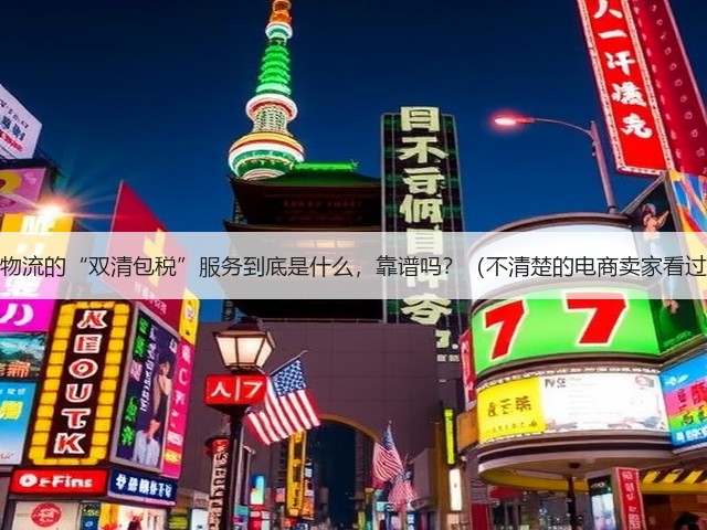 跨境物流的“双清包税”服务到底是什么,靠谱吗?(不清楚的电商卖家看过来)(图2) 跨境物流的“双清包税”服务到底是什么,靠谱吗?(不清楚的电商卖家看过来)(图2)