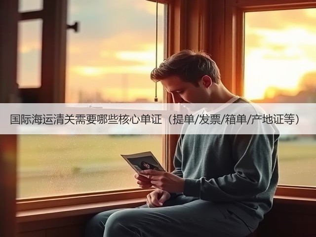 国际海运清关需要哪些核心单证(提单/发票/箱单/产地证等)(图2) 国际海运清关需要哪些核心单证(提单/发票/箱单/产地证等)(图2)