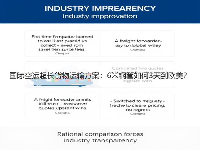 国际空运超长货物运输方案：6米钢管如何3天到欧美？(图2)