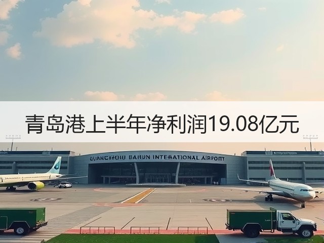 青岛港上半年净利润19.08亿元(图2) 青岛港上半年净利润19.08亿元(图2)