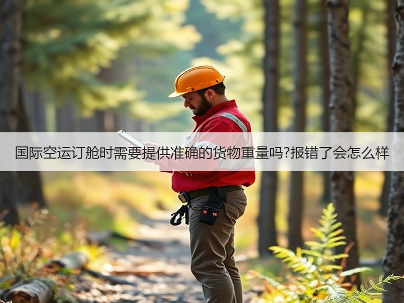 国际空运订舱时需要提供准确的货物重量吗?报错了会怎么样