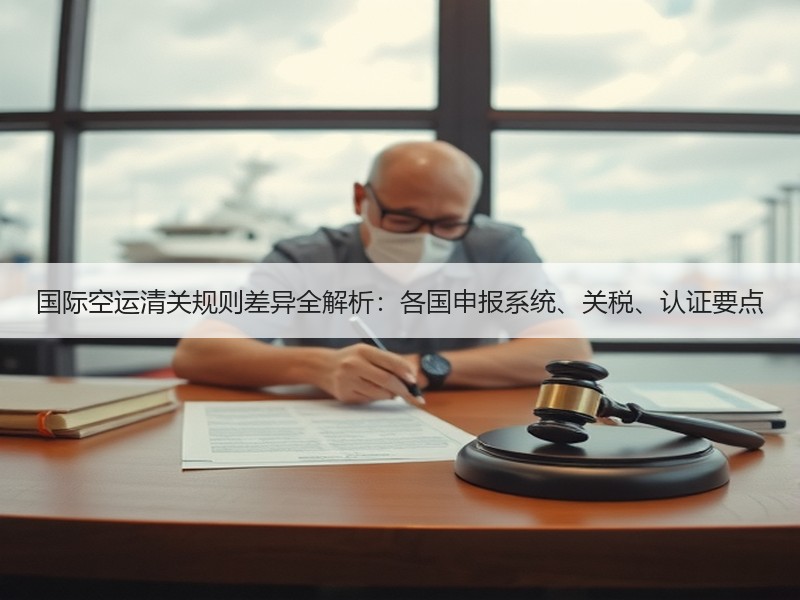 国际空运清关规则差异全解析：各国申报系统、关税、认证要点