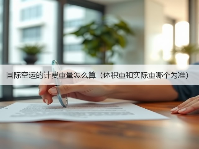 国际空运的计费重量怎么算(体积重和实际重哪个为准)(图3) 国际空运的计费重量怎么算(体积重和实际重哪个为准)(图3)