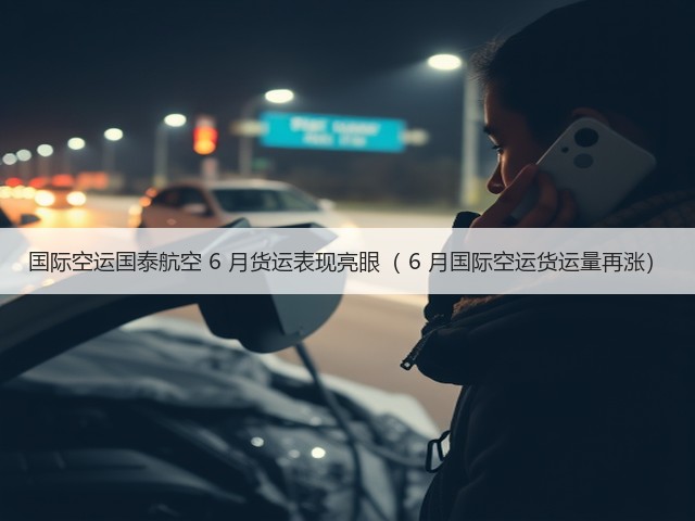 国际空运国泰航空 6 月货运表现亮眼( 6 月国际空运货运量再涨)(图3) 国际空运国泰航空 6 月货运表现亮眼( 6 月国际空运货运量再涨)(图3)